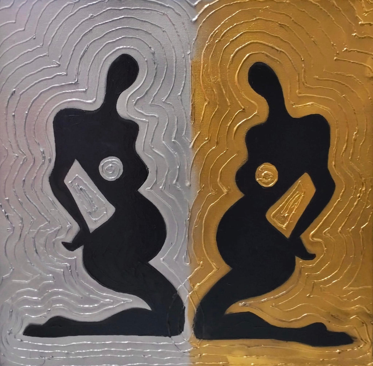 Figure speculate oro e argento