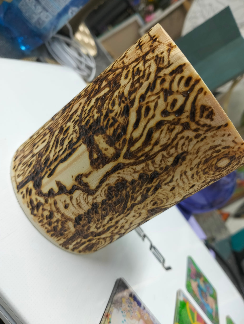 Portapenne in legno